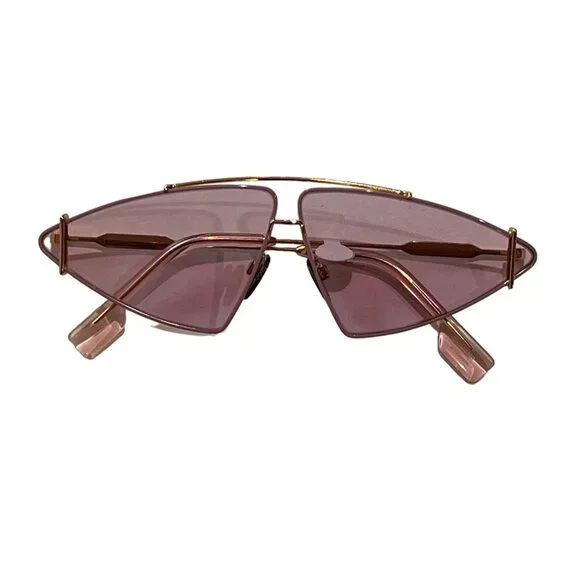 Burberry | Accessories | Burberry Be311 Sunglasses In Gold  display picture 2